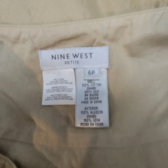 Nine West petite embroidered midi skirt - Picture 6 of 6